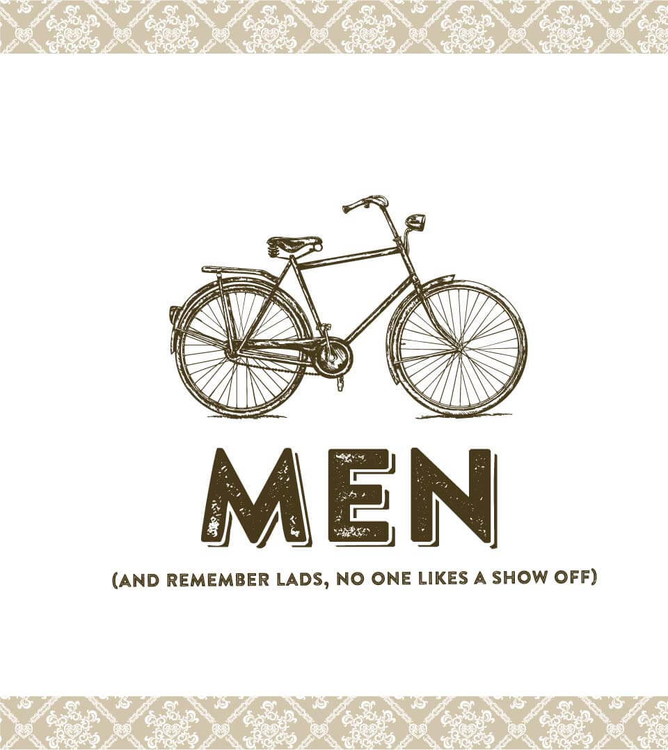 Vintage Inn Mens Signage