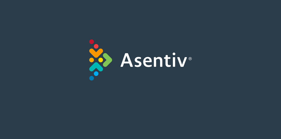 Asentiv logo after rebrand