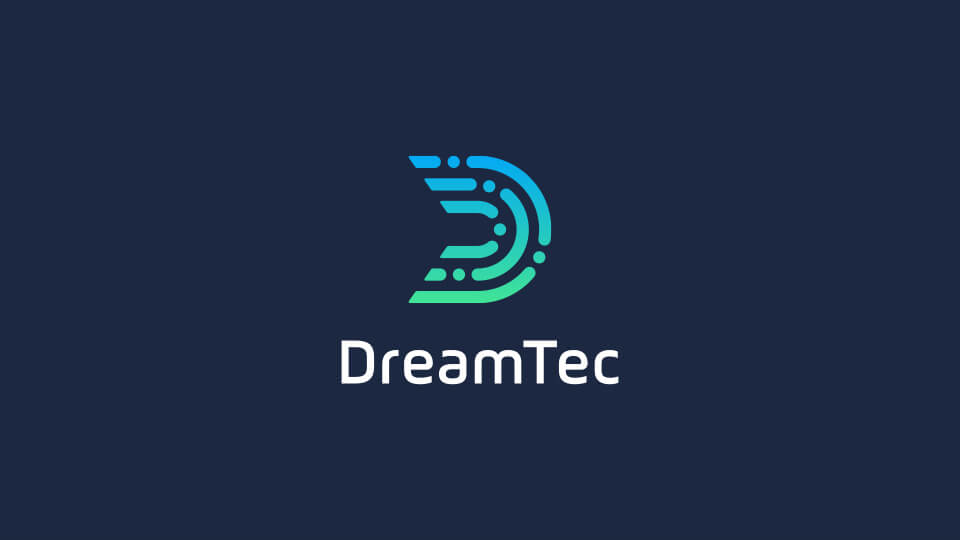 DreamTec stacked vertical logo