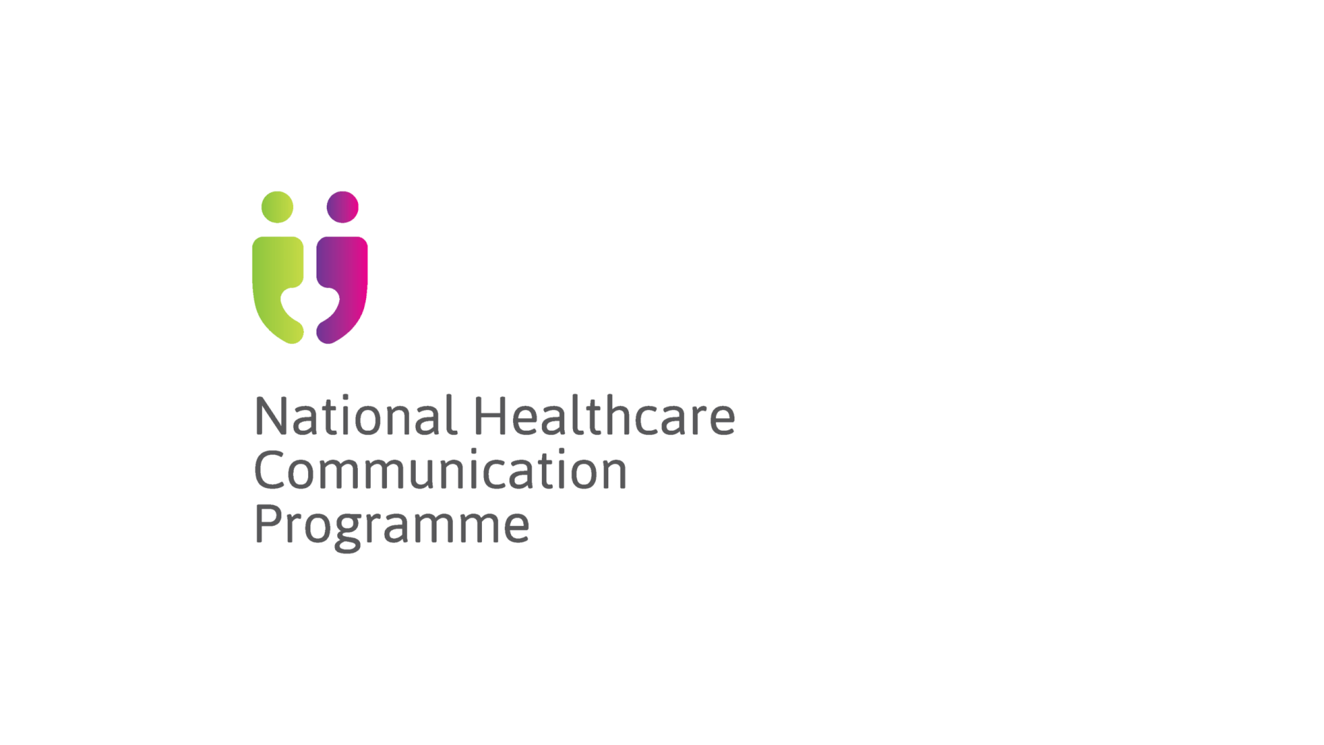 HSE national healthcare communication programme verticallogo