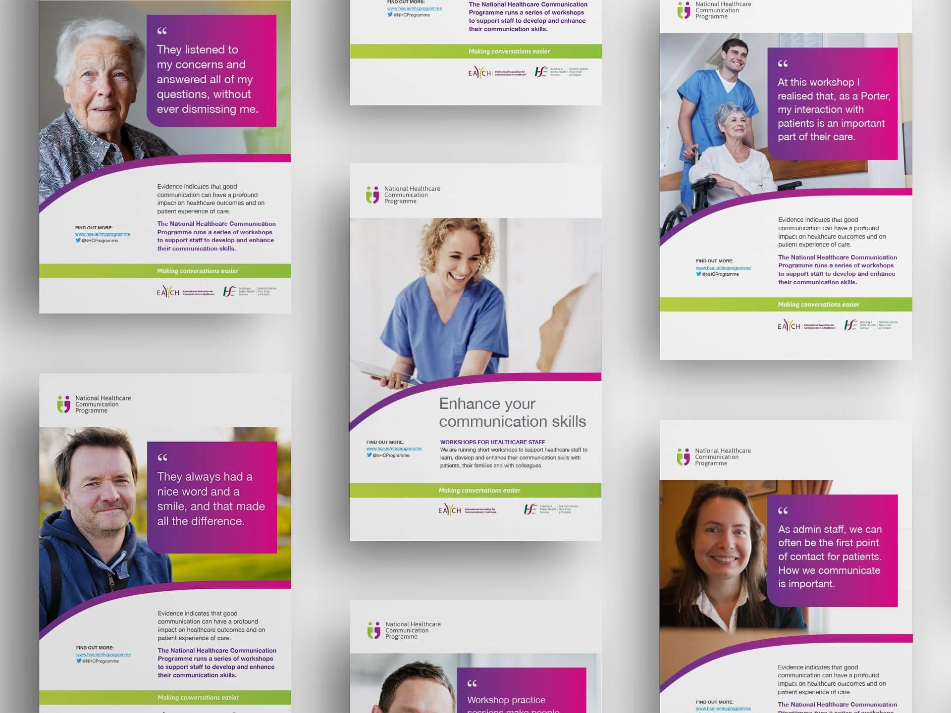 National Healthcare Communication Programme posters