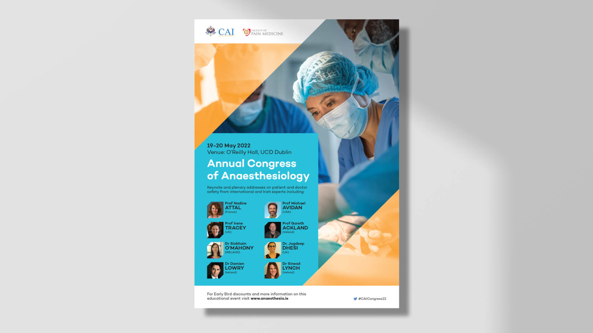 Anaesthesiology congress poster