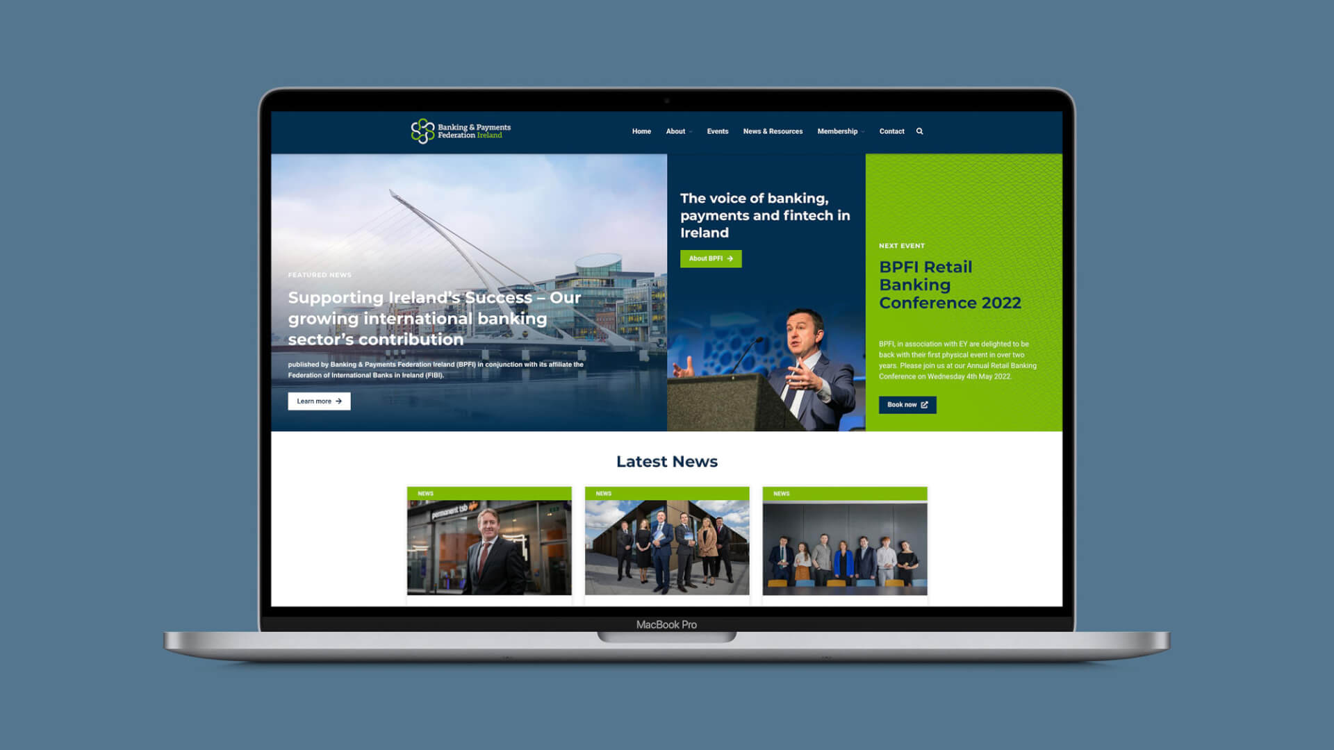 Membership websites for Ireland's leading Banking representative  organisation – create: brand consultants - Dublin, Ireland